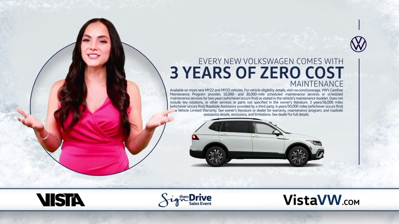 Vista Volkswagen - Sign and Drive Event