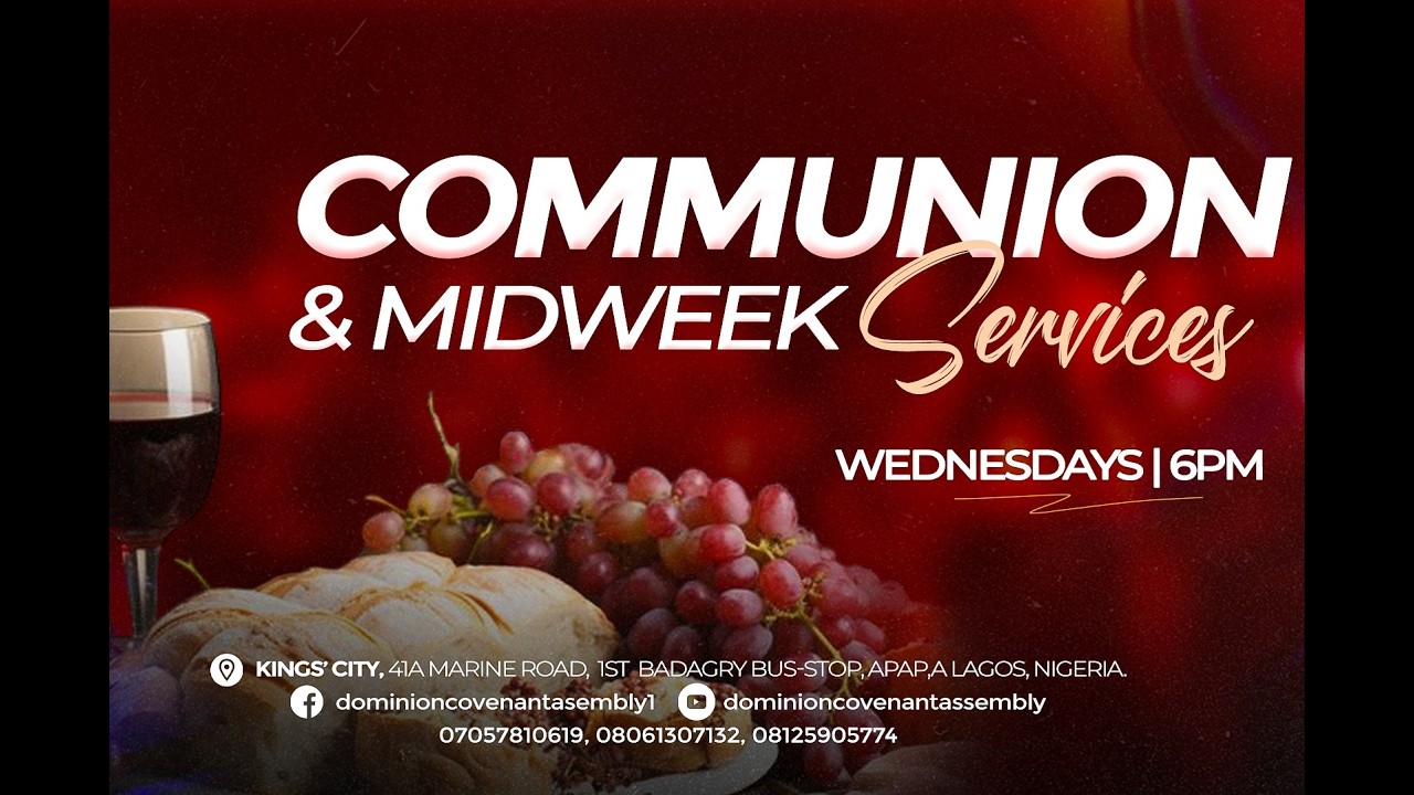 COMMUNION & MIDWEEK SERVICE || RESET || BACK TO THE SOURCE || 250226