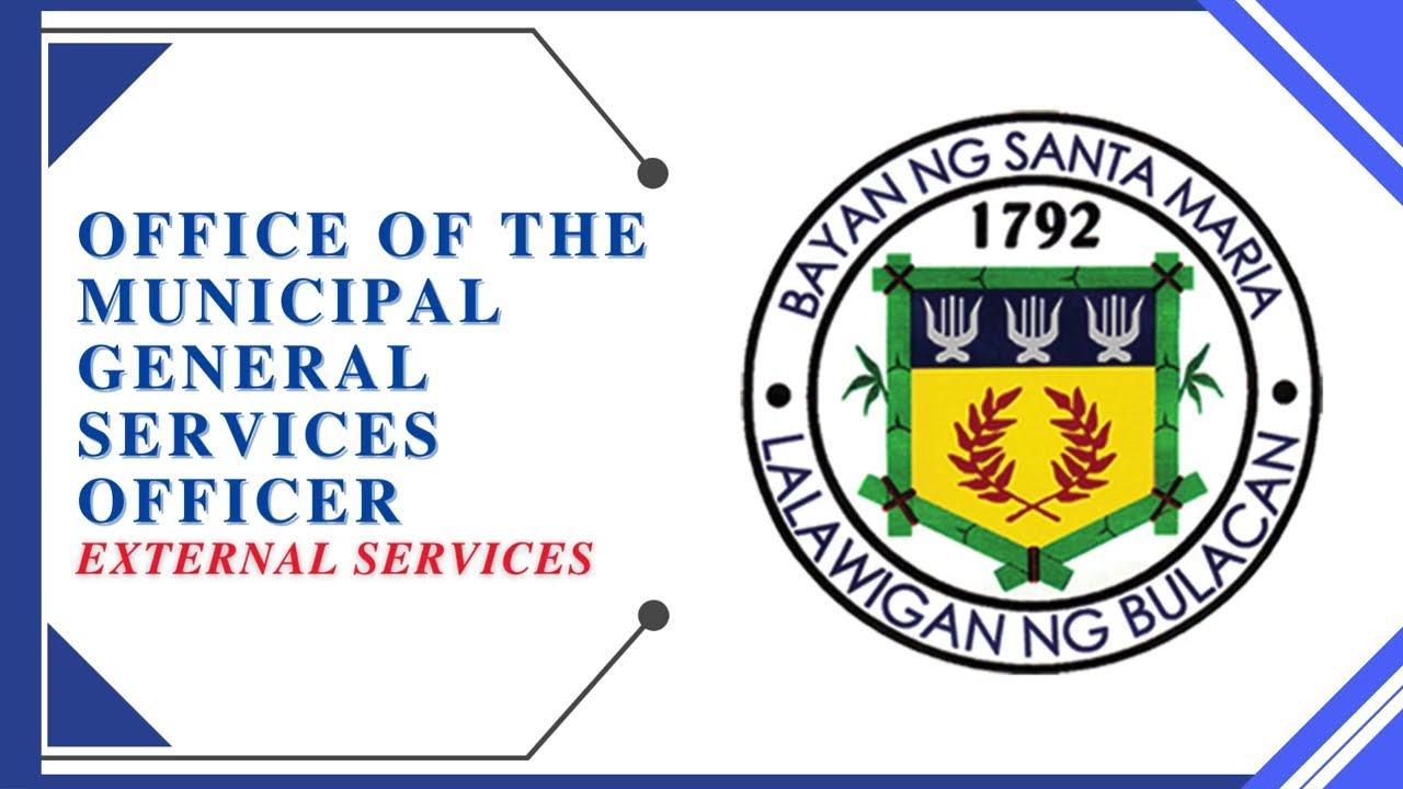 OFFICE OF THE MUNICIPAL GENERAL SERVICES OFFICER
