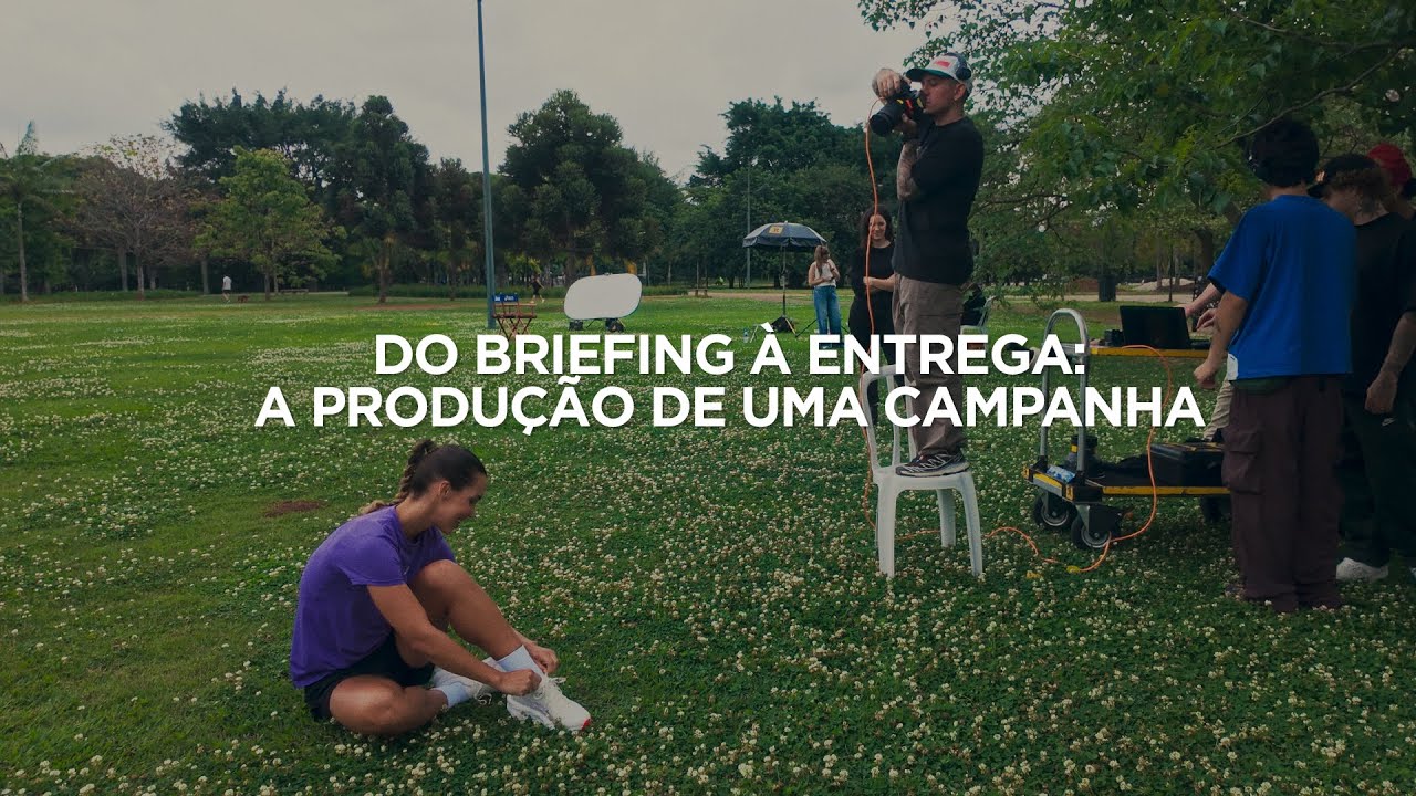 Minha produtora assinou uma campanha da ASICS