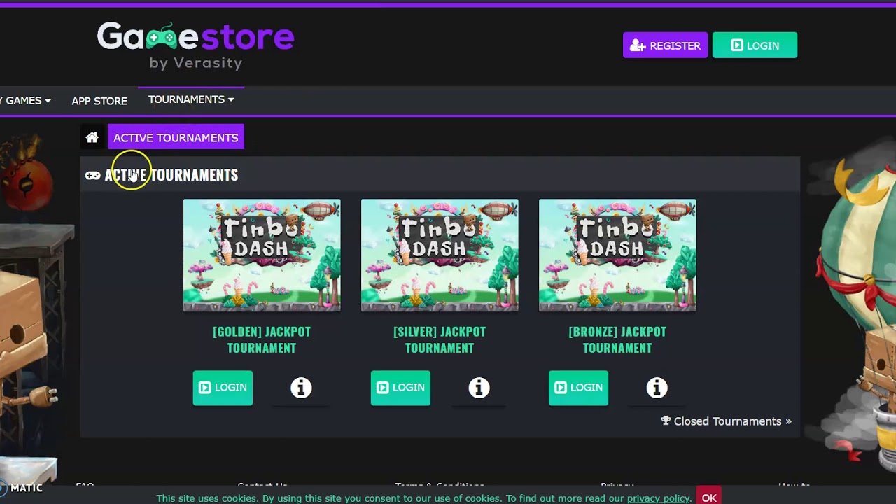 Play Game On Verasity Gamestore And Earn Money