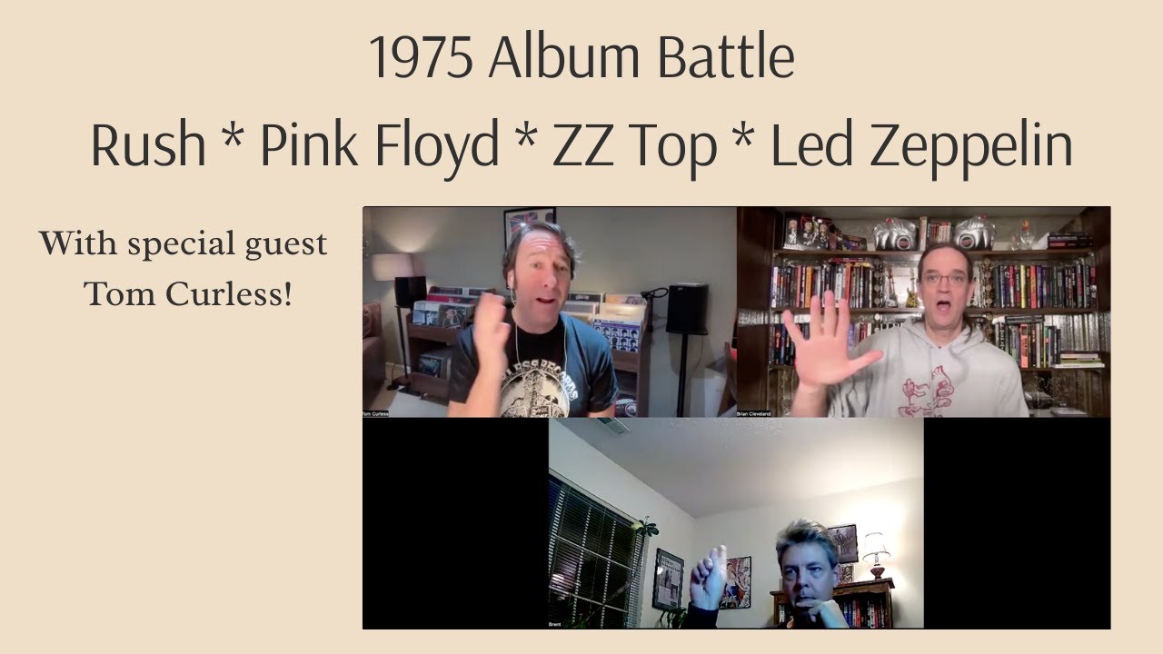 1975 Final 4: Rush, Pink Floyd, ZZ Top, and Led Zeppelin [w/Tom Curless of Curlessmania]