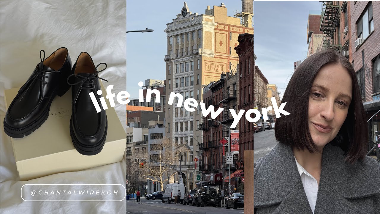 nyc vlog | new haircut & cafe in les, afternoon in soho and spring outfits