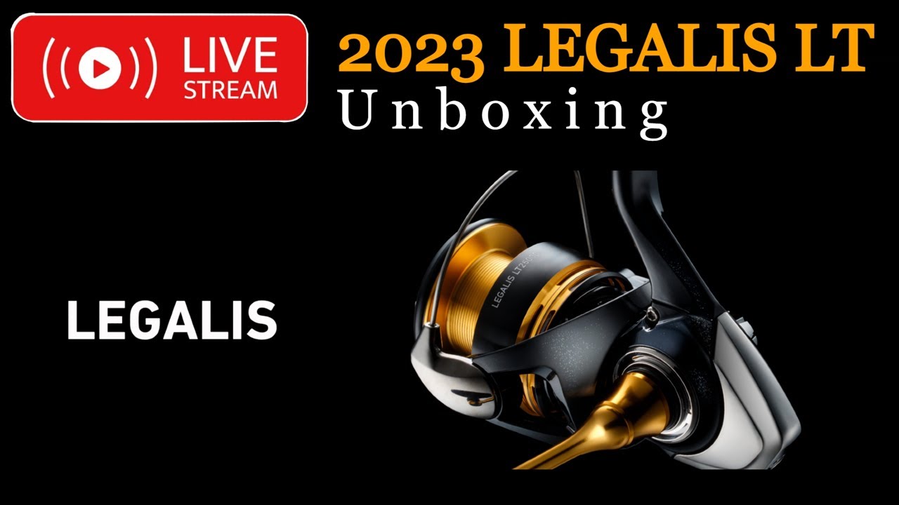В ПРЯМОМ ЭФИРЕ: Распаковка DAIWA Legalis LT 2023 года