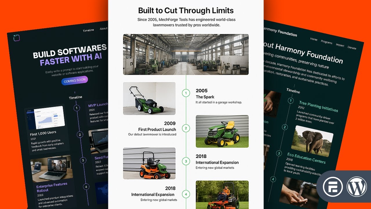 The Best Company Timeline Plugin for WordPress