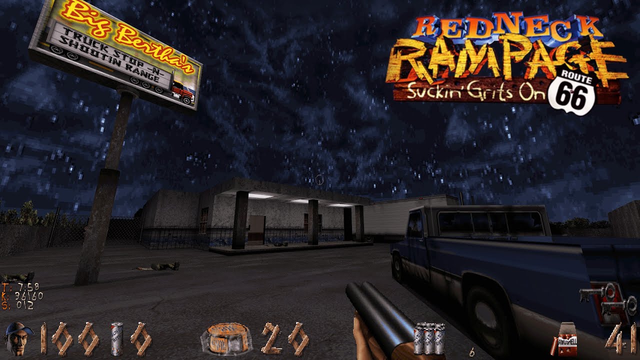 Redneck Rampage: Suckin' Grits on Route 66 - Level 2: Big Bertha's | 4K/60