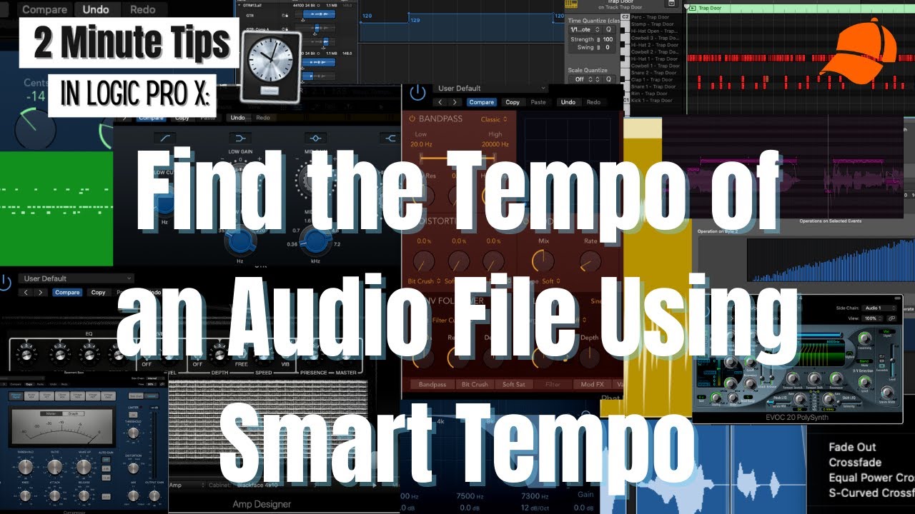 How to Find the Tempo of Your Song In Logic Pro | Tempo Mapping Using Smart Tempo