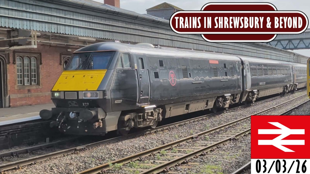 Trains In Shrewsbury 03/03/26
