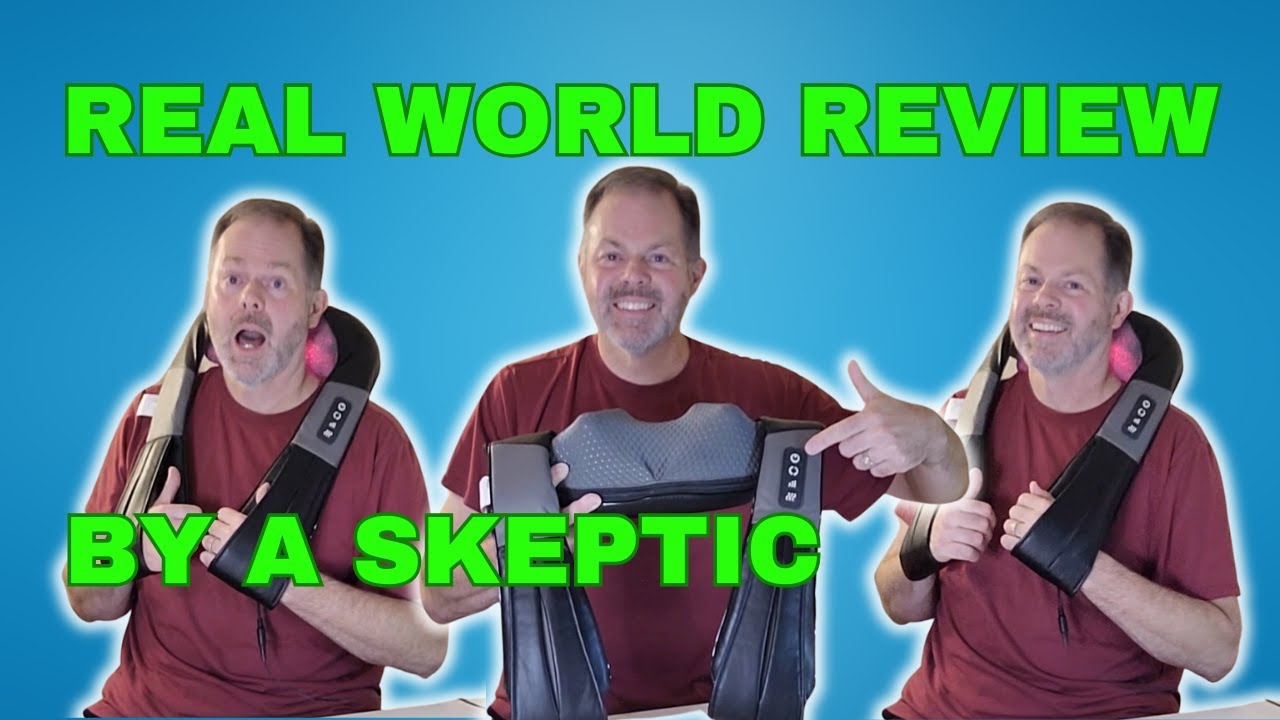 Nekteck Shiatsu Neck and Back Massager Review (DOES IT WORK?)