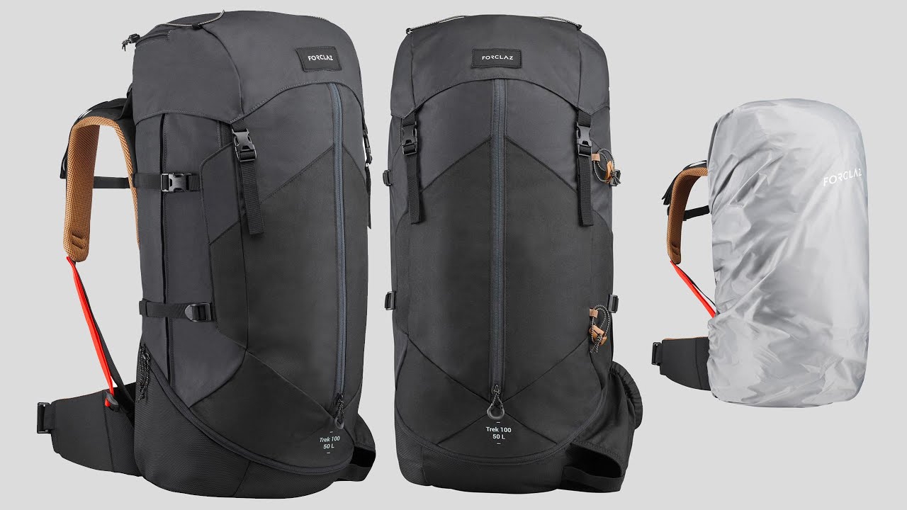 Unboxing Carrier Forclaz Trek 100. Kapasitas 50 liter.