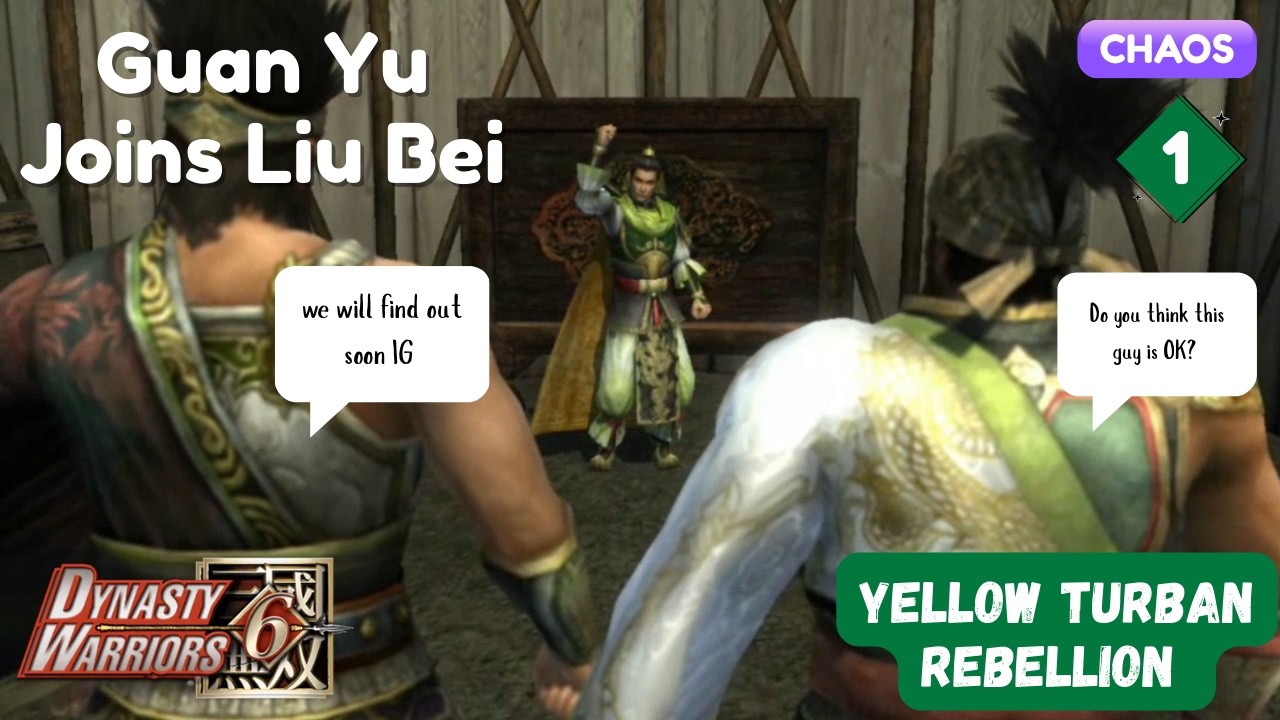 Starting with Guan Yu's Story Mode Chaos difficulty