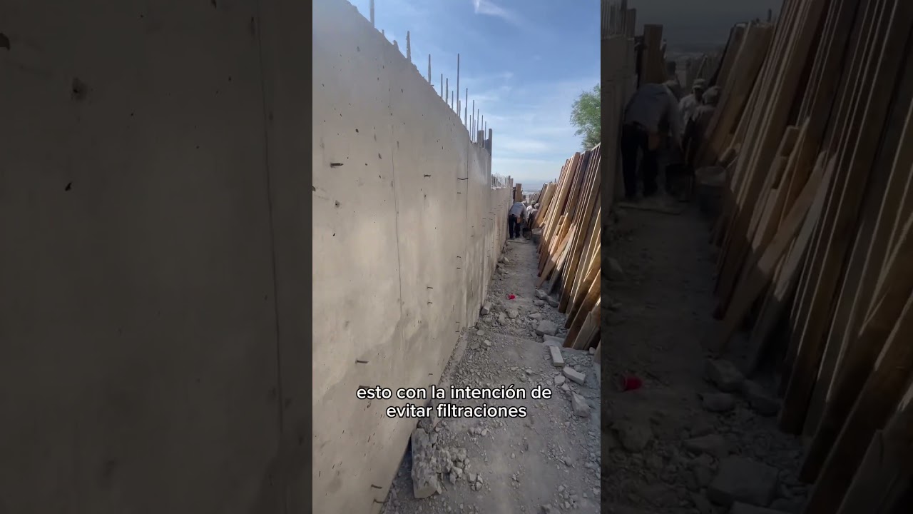 Muros de concreto #construccion #arquitectura #concreto