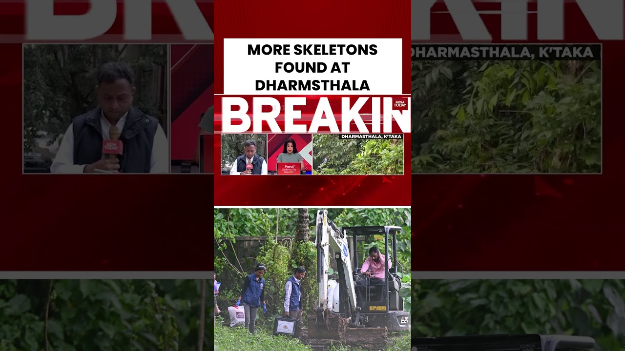 More Skeletons Found At Dharmasthala Site 11 On Day 6 Of Probe | 