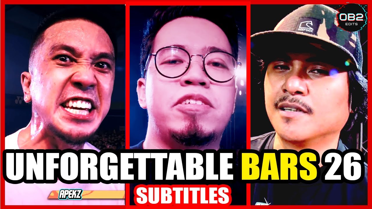 UNFORGETTABLE BARS EP. 26 | FUNNY MOMENTS | GL, SAK MAESTRO, APEKZ & MORE!!! WITH SUBTITLES #fliptop