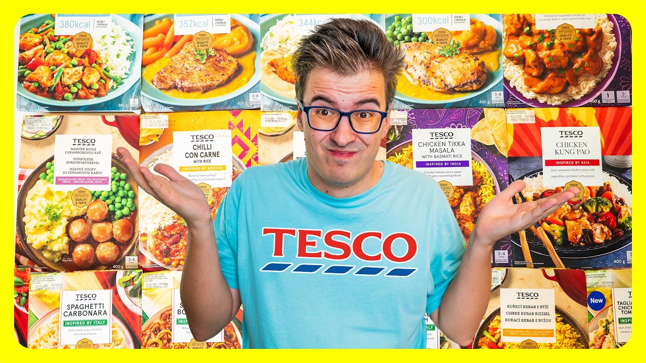 5 NAPIG TESCOS KÉSZÉTELEKET ETTEM