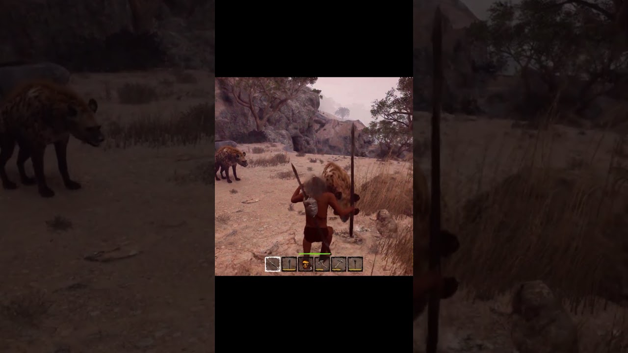 the hyenas are grouping up on me #gaming