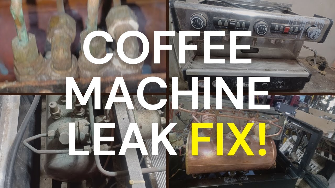 Leaking Coffee Machine? How to Find & Fix Water Leaks Fast.