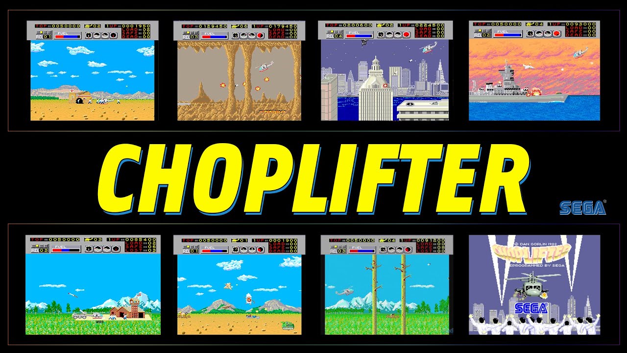 Choplifter | MI #TOP 10 DE #FAVORITOS #ARCADE !
