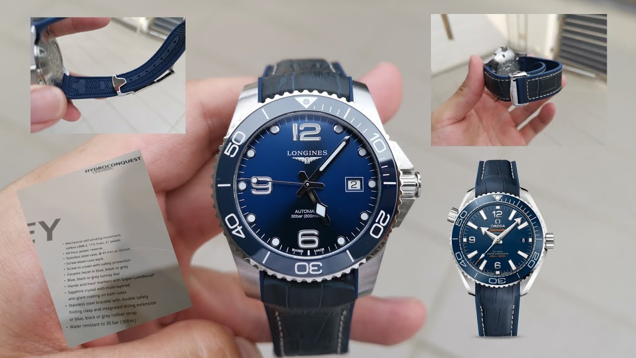 2019 Longines hydroconquest change strap! 浪琴