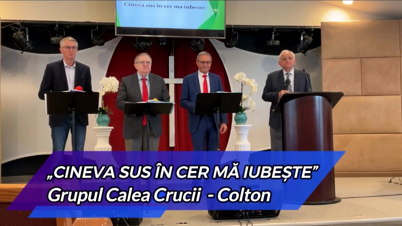 „CINEVA SUS ÎN CER MĂ IUBEȘTE” - GRUPUL CALEA CRUCII