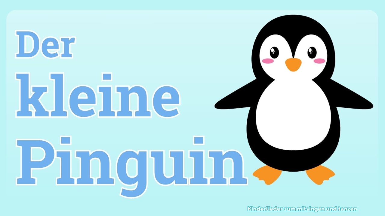 Kinderlied Pinguin 🐧 Der kleine Pinguin 🎶 Musik für Kinder