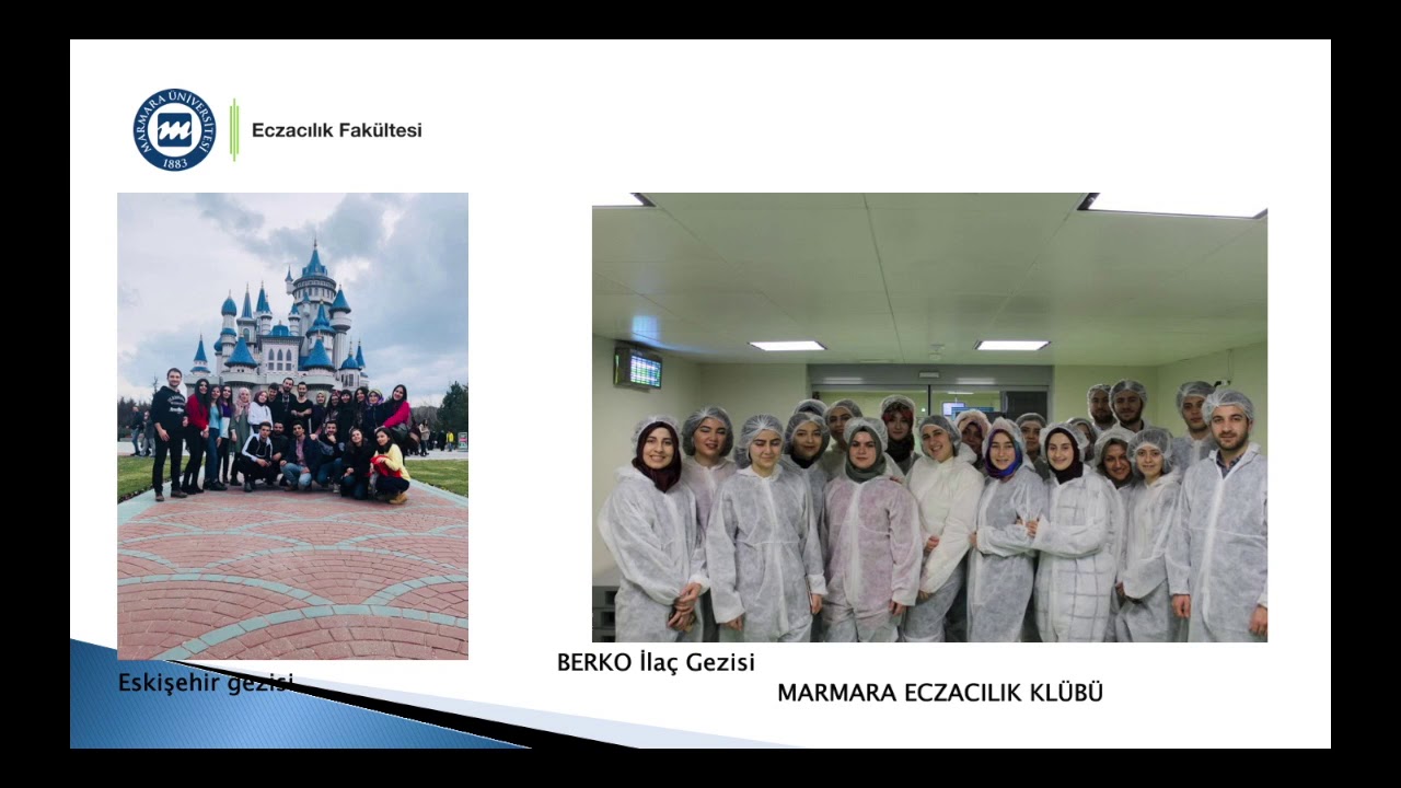 Marmara &Uuml;niversitesi Eczacılık Fak&uuml;ltesi Tanıtım Filmi