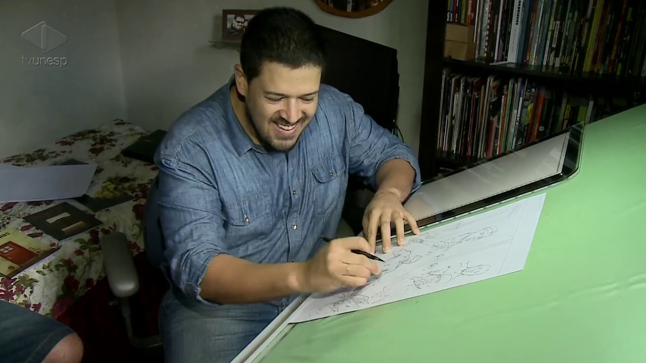 Quadrinistas contam como entraram para o universo da imagina&ccedil;&atilde;o