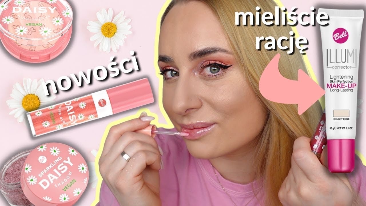 TEN PODKŁAD NA TRĄDZIKOWEJ SKÓRZE?! 🙈 NOWA KOLEKCJA BELL DAISY 🌸