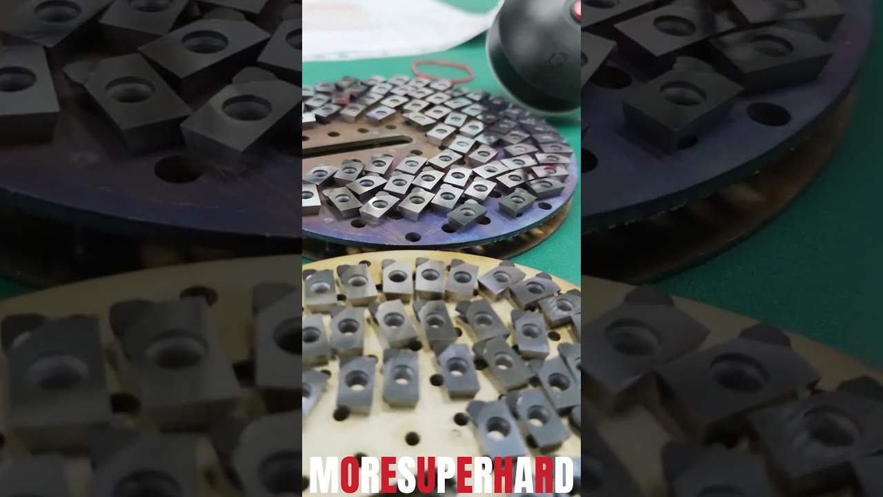 The production process of PCD inserts&mdash;&mdash;Guaranteed High-Quality Products