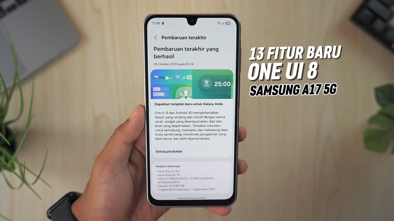Samsung A17 5G Update One UI 8 🚀 Ini 13 Fitur Baru yang Wajib Dicoba!