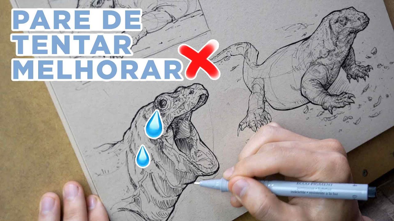 Dicas para Desenhistas Ansiosos 😩 Como controlar a Ansiedade no processo de Aprender a Desenhar