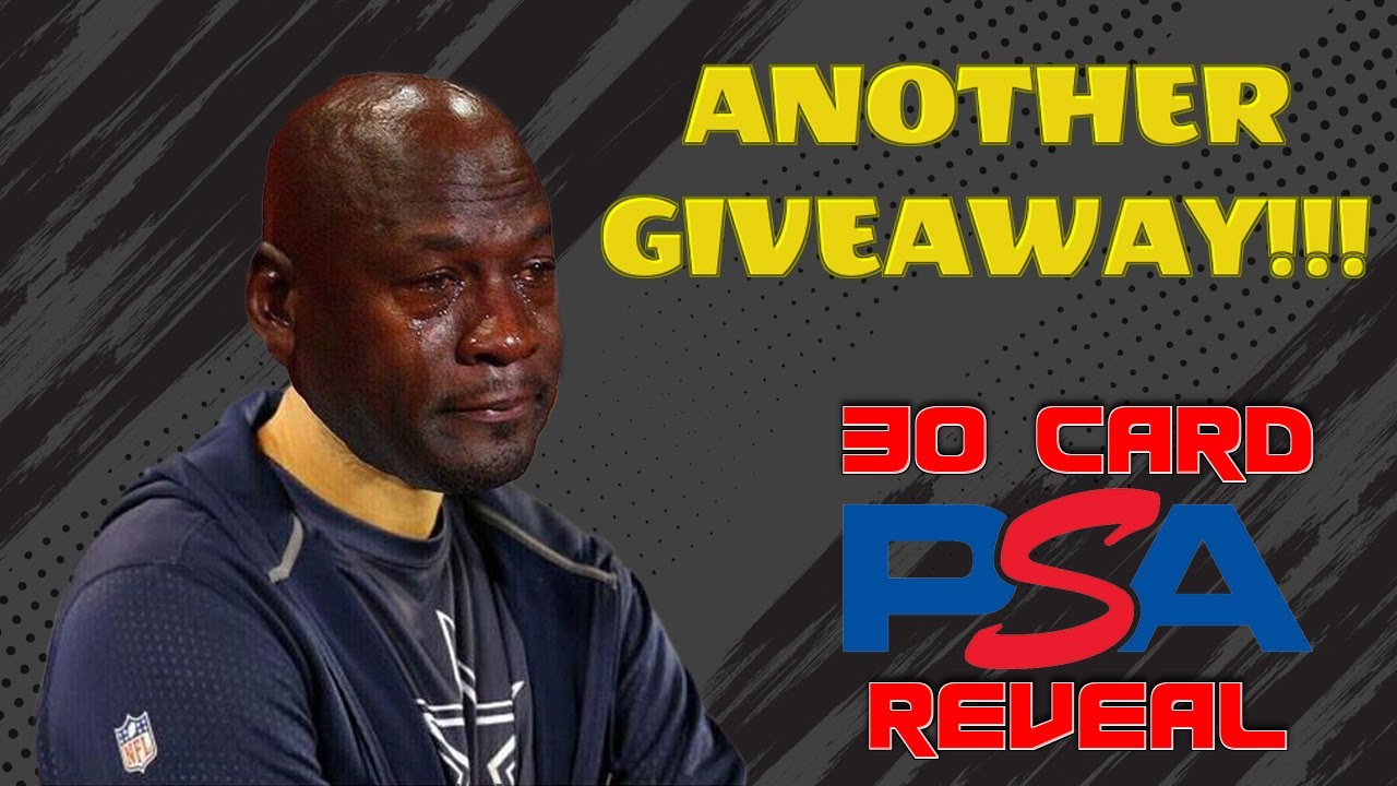 NFL Kickoff Giveaway Announcement! 30 Card PSA Grade Reveal! Big PSA 10 Hits!