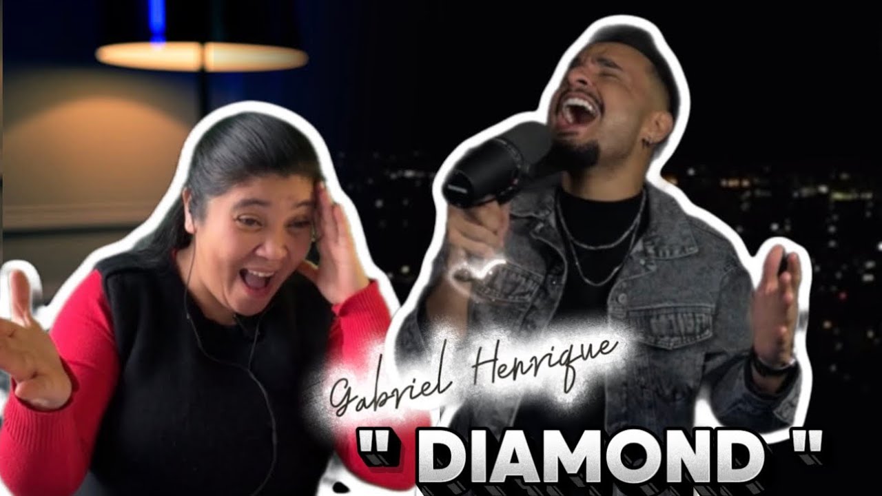 Габриэль Энрике - Diamond (Amazing Version) #gabrielhenrique #reactionvideo