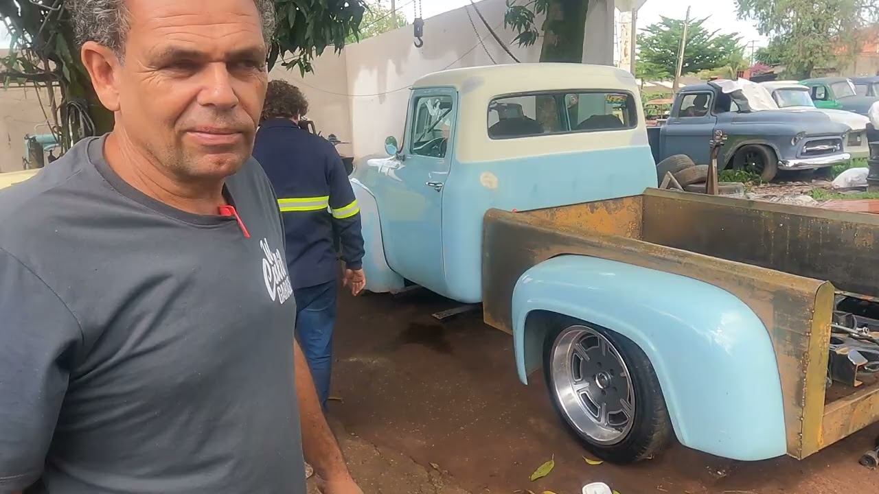 OFICINA RAIZ DO BRASIL| FORD F-100 DE CAÇAMBA NOVA