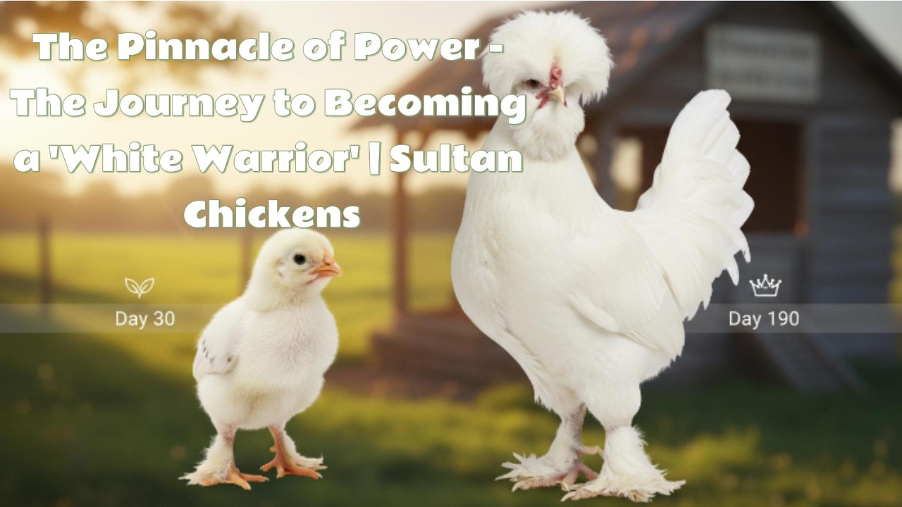 The Pinnacle of Power - The Journey to Becoming a 'White Warrior' | Sultan Chickens