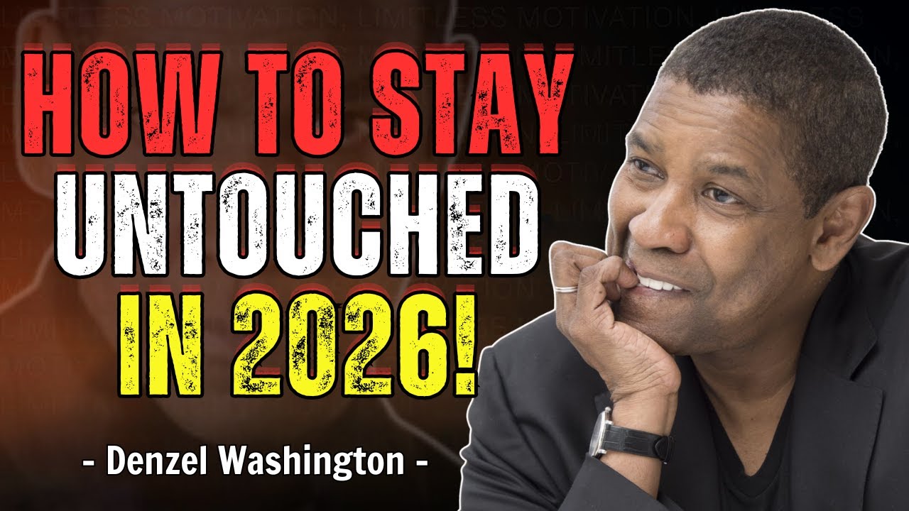 How to Stay Calm and Untouched by Anyone in 2026 | Denzel Washington Motivational Speech