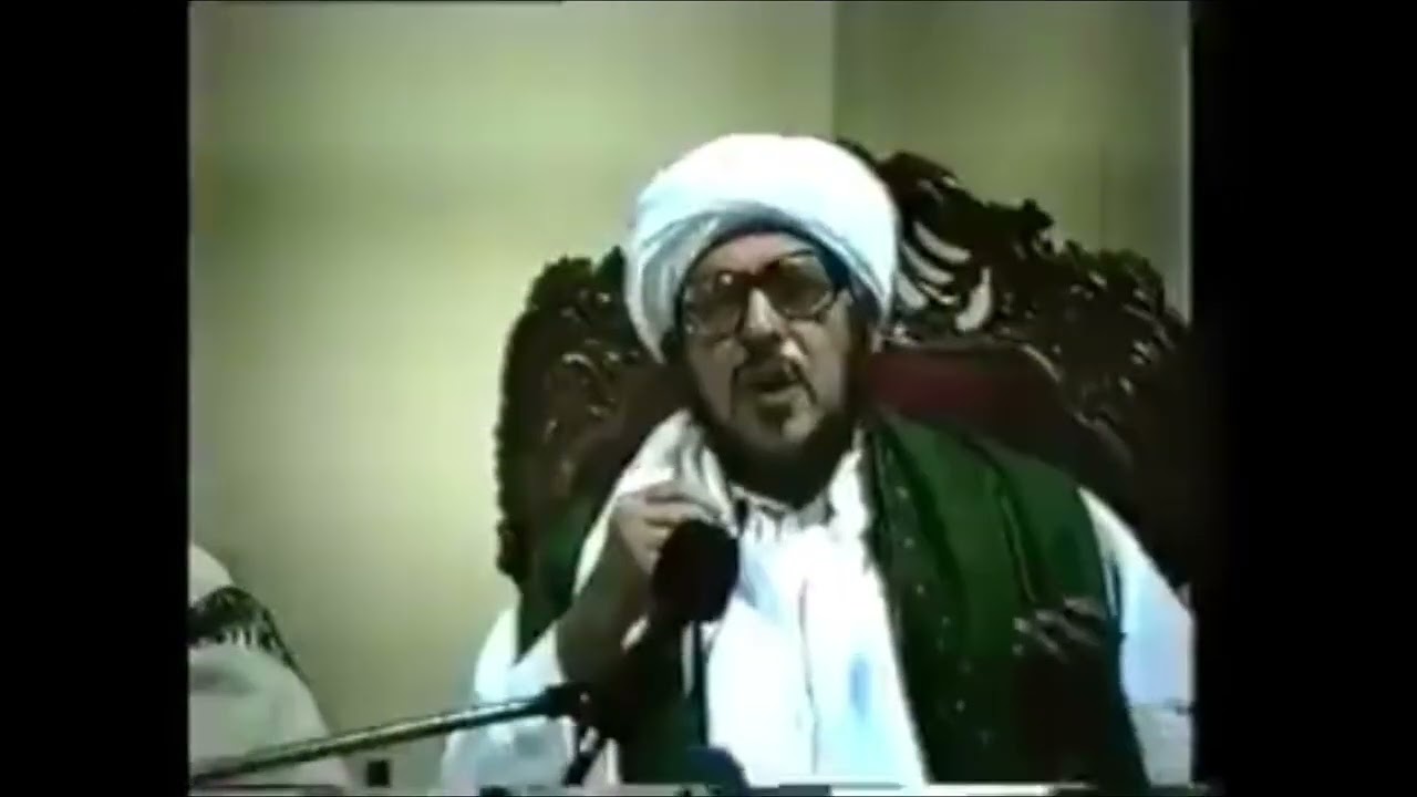 Sayyid Muhammad bin Alawi Al-Maliki reciting Qasida Burdah!