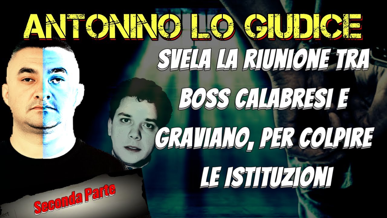 Antonino lo giudice: Svela la riunione tra Boss Calabresi e Graviano! Seconda Parte  #storiemafia