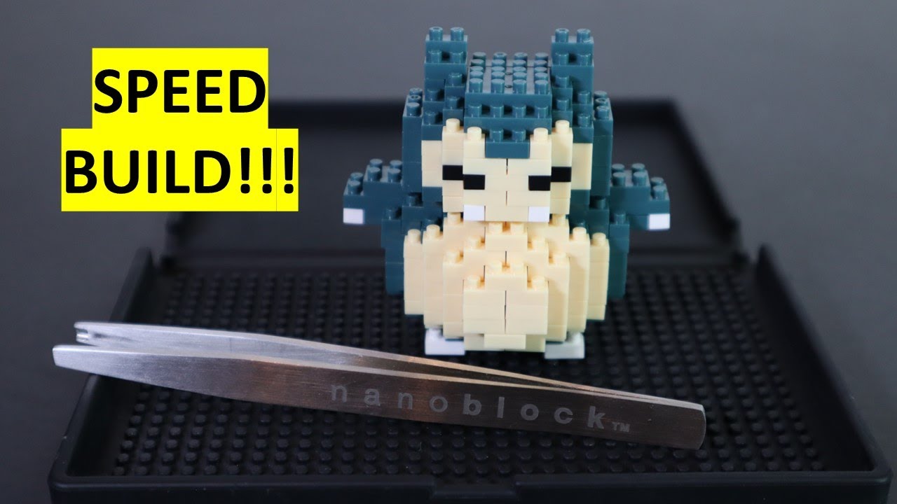 Snorlax Pok&eacute;mon Nanoblock Speed Build (NBPM_012)
