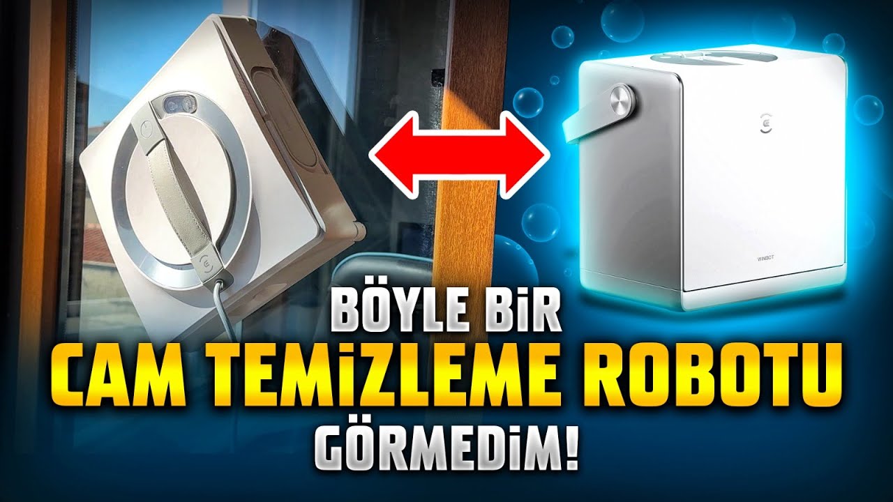 En ilginç cam temizleme robotu olabilir! ECOVACS WINBOT W2 OMNI incelemesi