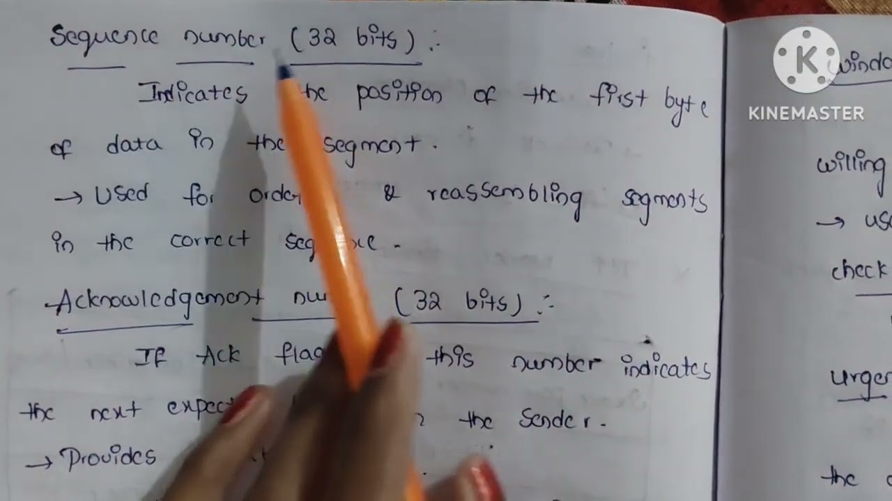 Explain TCP header format in telugu || Transmission control protocol || Computer networks