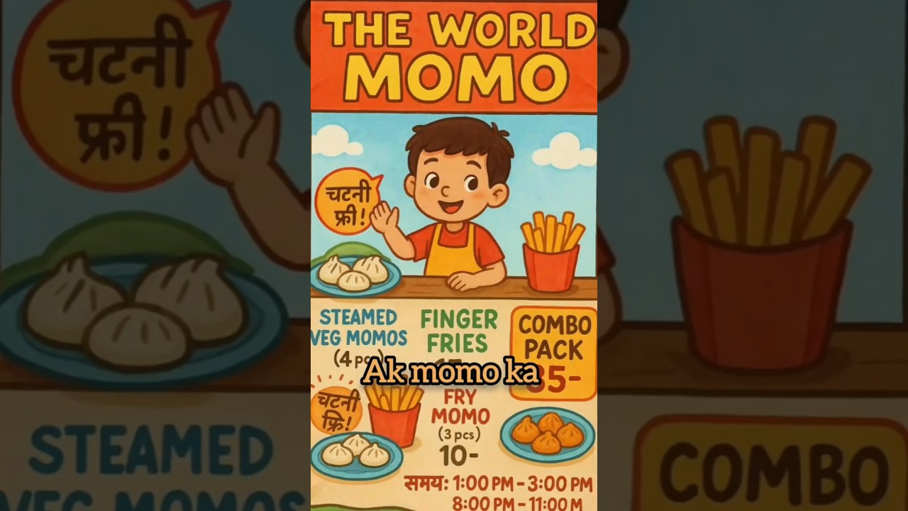 &ldquo;Momo Stall Day 1 &ndash; ₹10,000 Challenge Start! 🥟💸&rdquo;...#shorts #viralvideo #shortsfeed #momo
