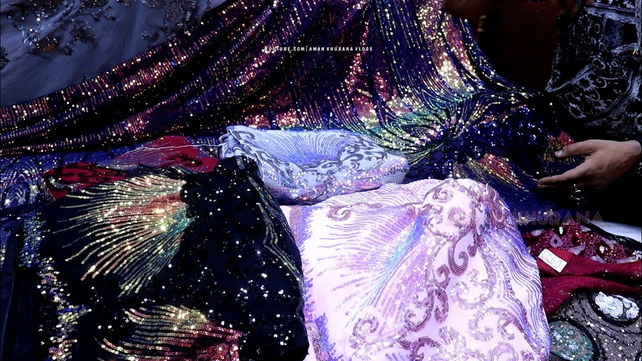 Bollywood Ruffle and Sequence Saree Collection in Chandni Chowk