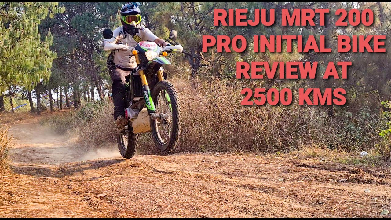 Rieju MRT 200 PRO Initial Bike Review at 2500 KMs