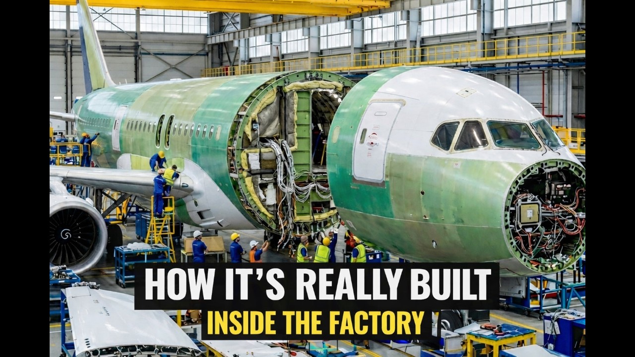 BUILDING A MODERN AIRLINER: INSIDE THE ASSEMBLY LINE