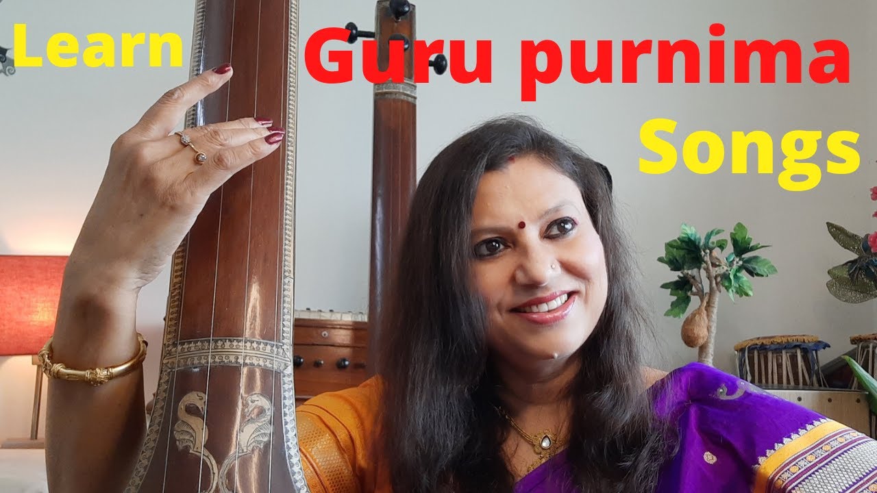 Learn GURU PURNIMA Songs 2021.Gurur Bramha Gurur Vishnu,Guru Govind Dou khade,Guru Mat pita Lyrics.