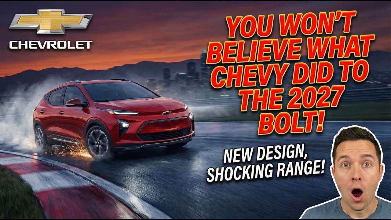 2027 Chevrolet Bolt &mdash; The Affordable EV Is BACK?!