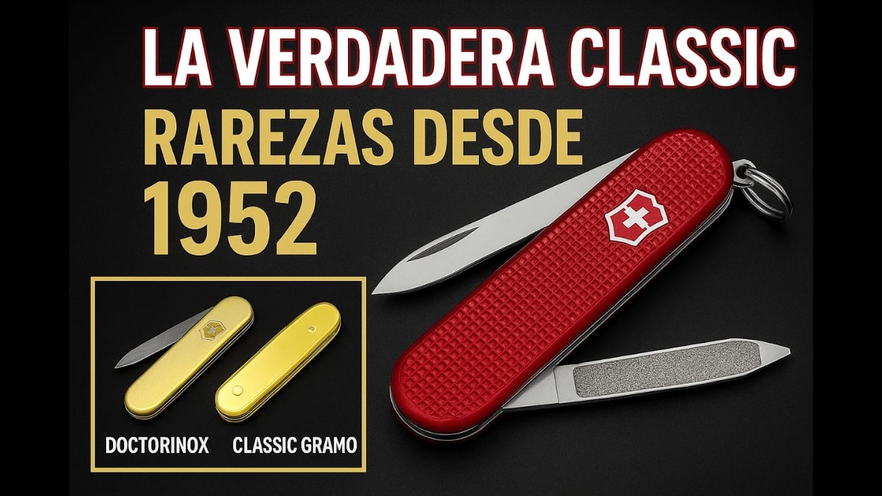 Victorinox Classic en su configuración original y variantes #victorinox #classic