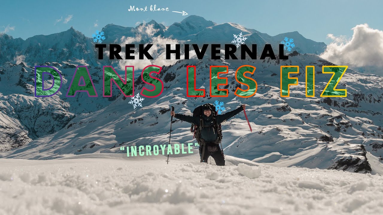 ❄️5 JOURS DE TREK HIVERNAL : tellement de NEIGE d&eacute;j&agrave; !!! 🥶