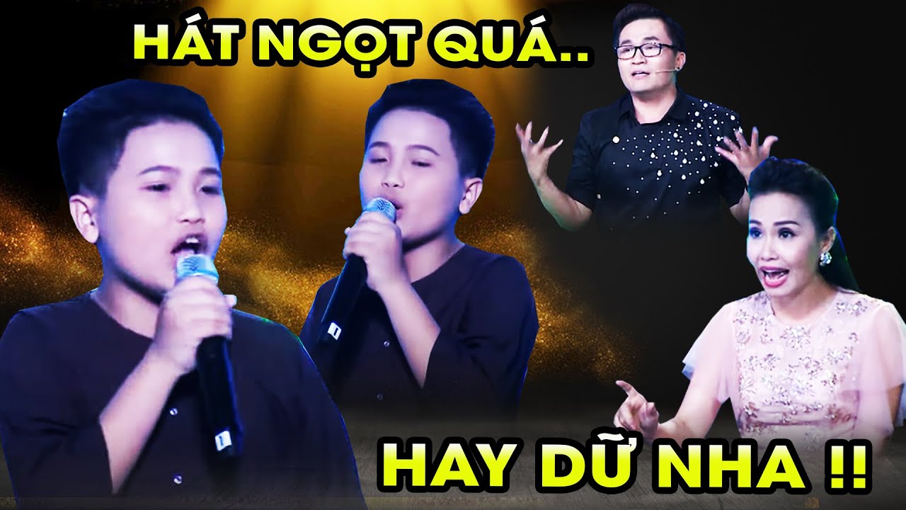 NGỠ NGÀNG cậu bé Miền Trung hát giọng Nam Bộ 